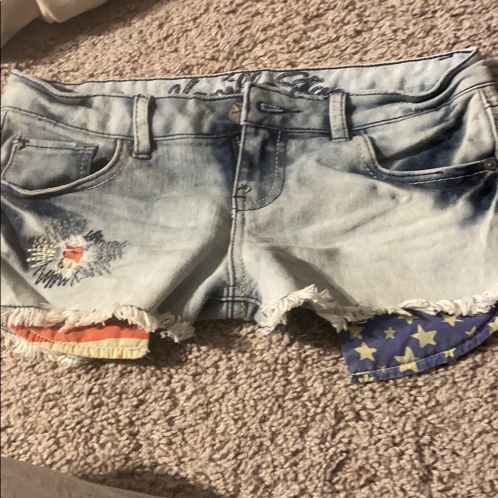 jean shorts